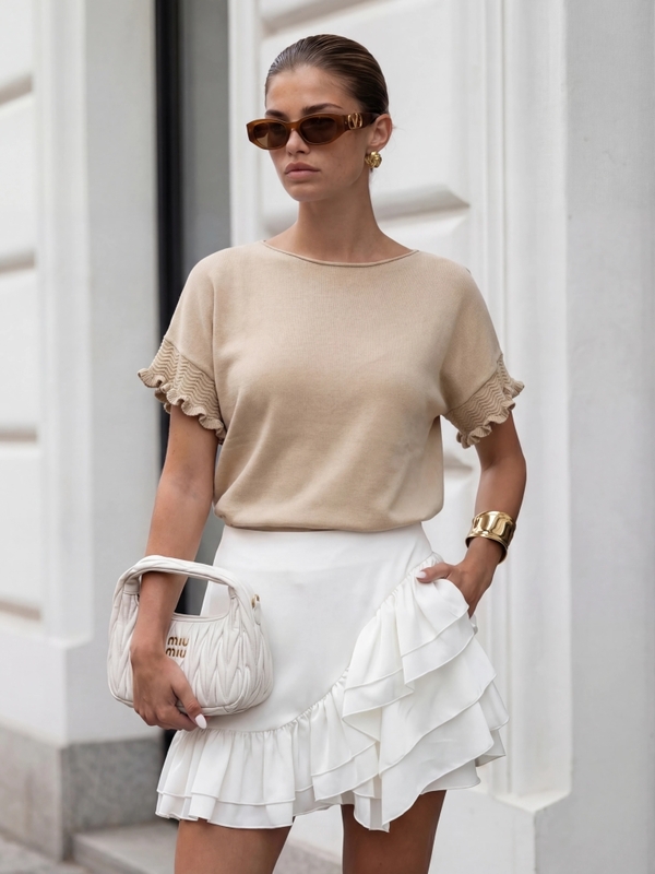 Sweter Magnus Beżowy