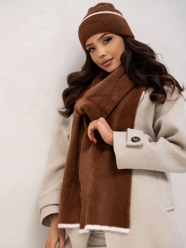 Szalik Santos Brązowy