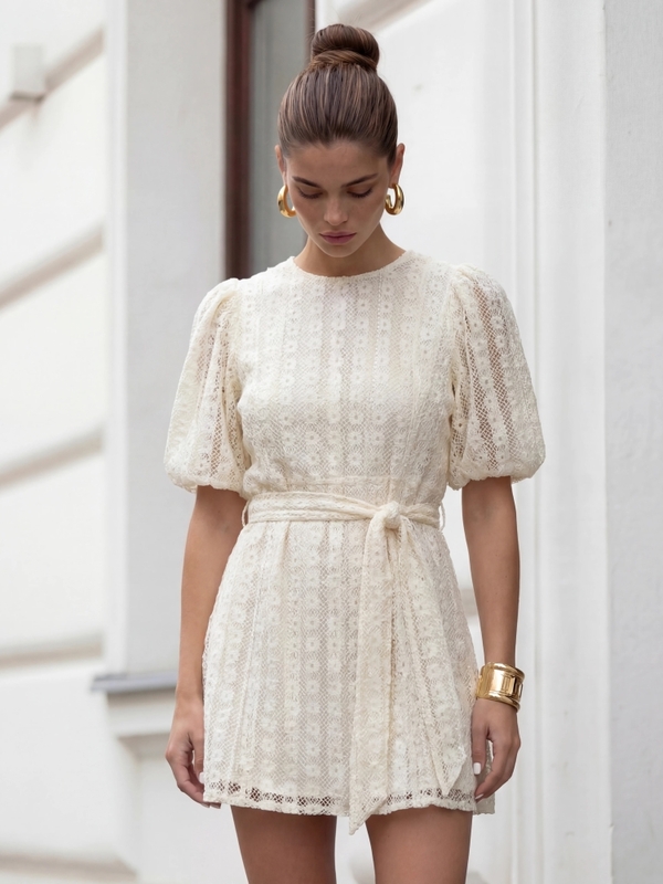 Sukienka Fanera J. Beż