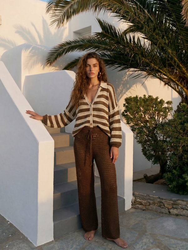Sweater Kanelm Brown L. Beige