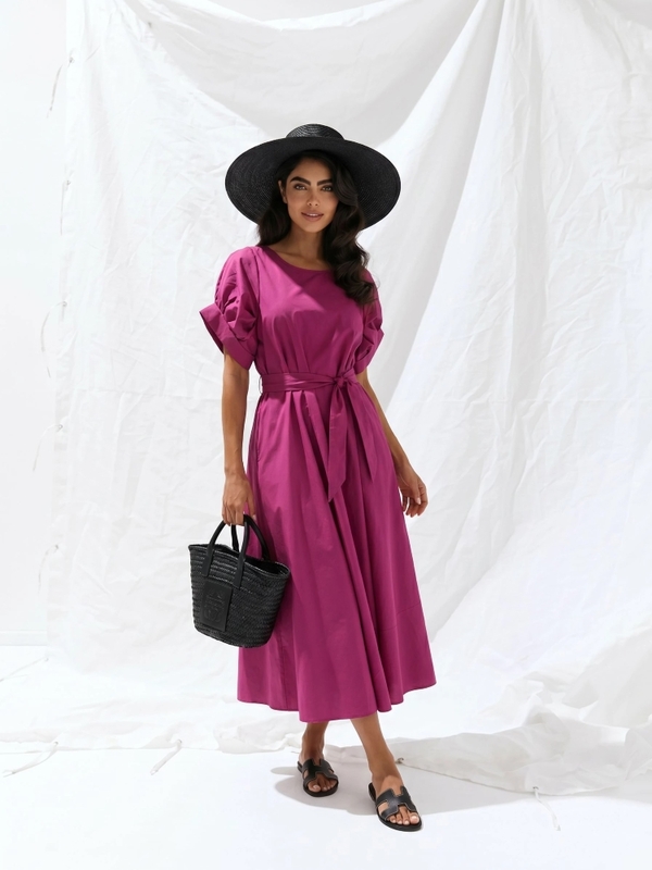 Dress Runa Fuchsia