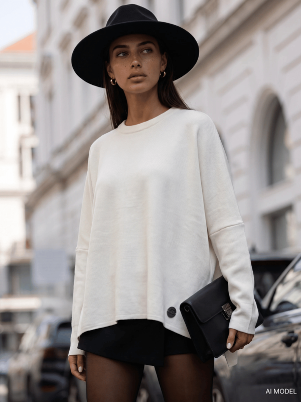 Sweter Shelly Biały