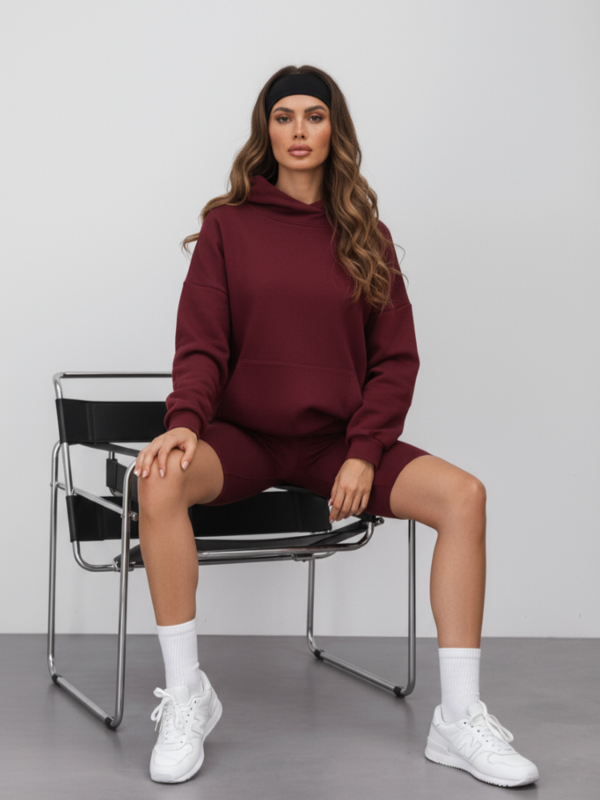 Bluza Joules Bordowa