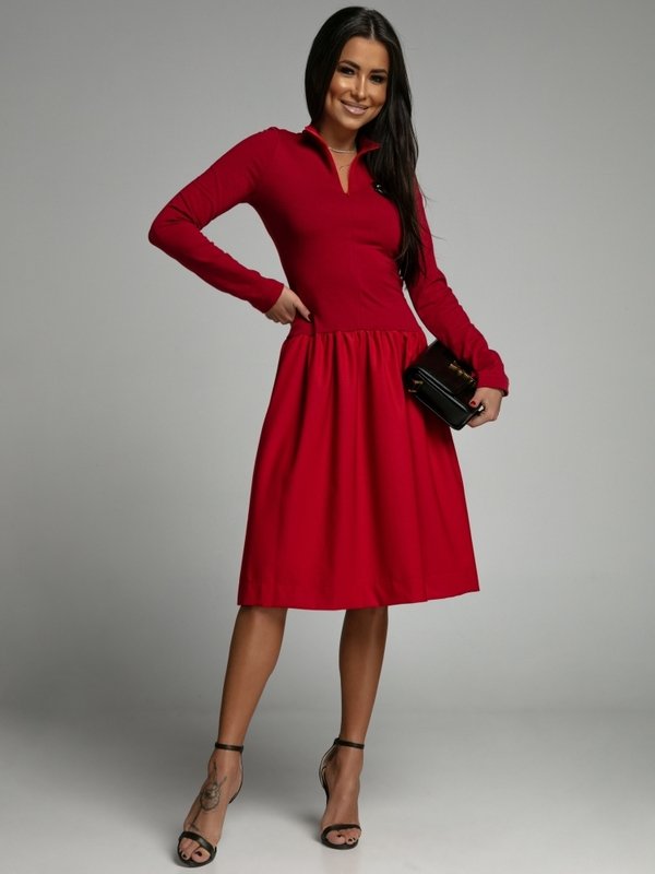 Dress Elsa New Red