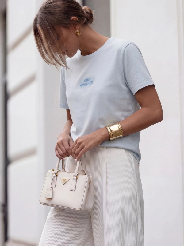 T-shirt Quinten Azure