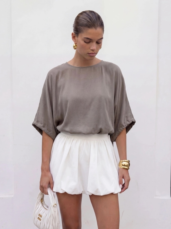 Bluzka Estella Brązowa