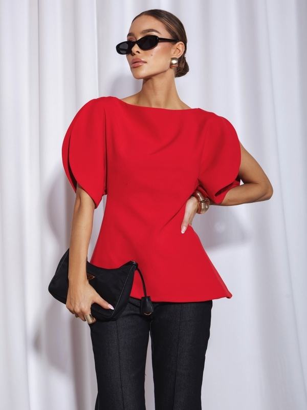 Bluzka Mabela Czerwona
