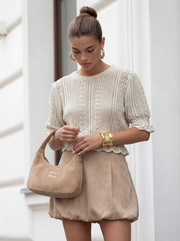 Sweter Silas Beżowy