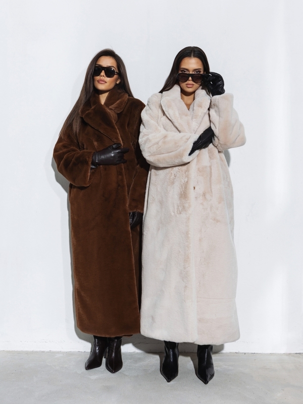 Płaszcz Muris Brązowy