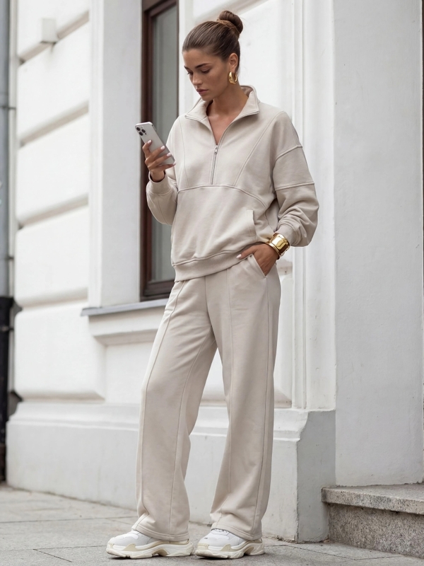 Spodnie Danos Beżowe