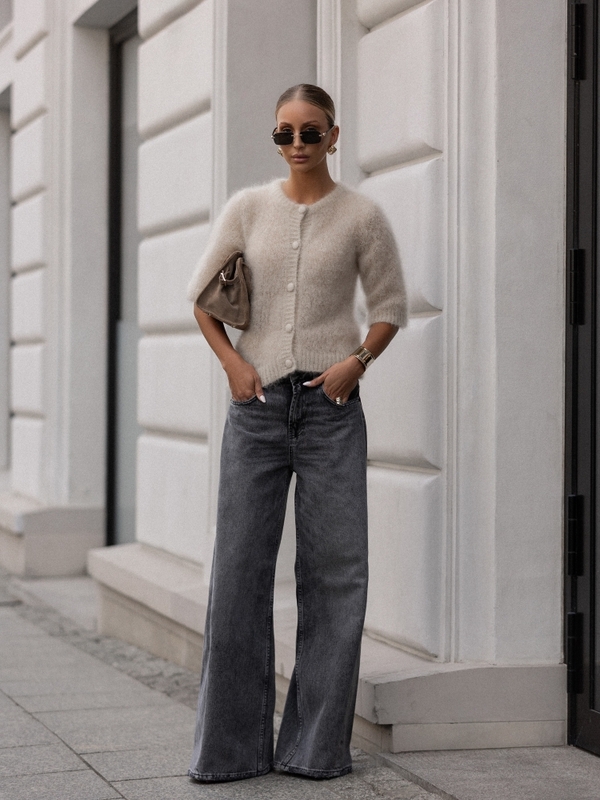 Sweter Daniel Premium Beżowy