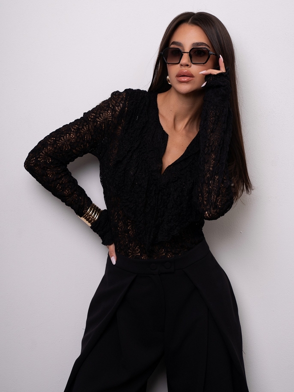 Bluzka Aviva Czarna