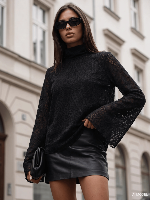 Bluzka New Tahira Czarna