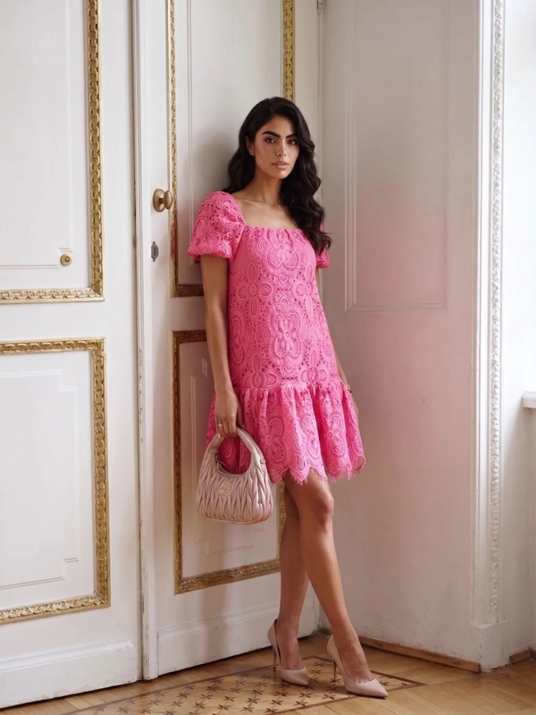 Dress Ruby Pink