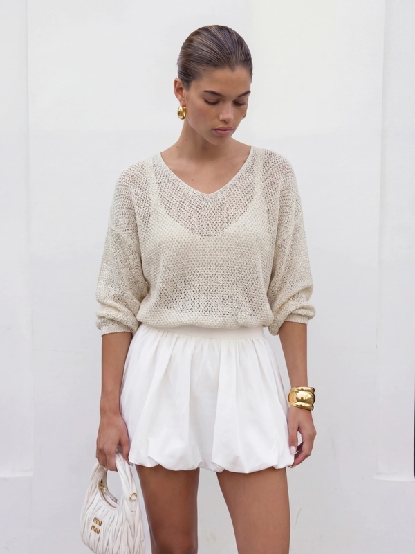 Sweter Aiden Beżowy