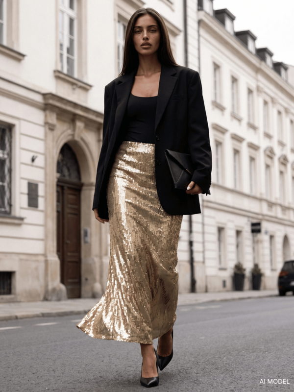 Skirt Elisabeth Gold