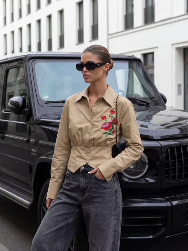 Koszula Theodora Latte