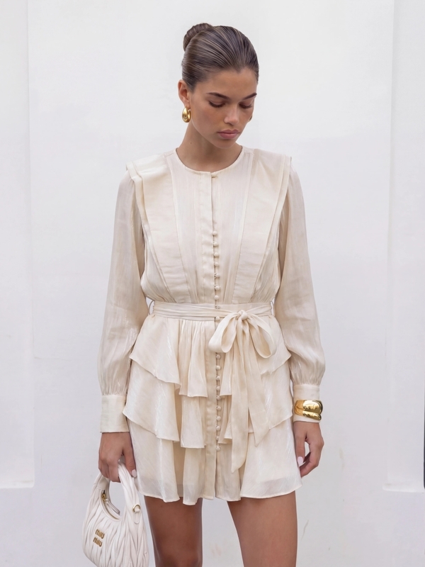 Sukienka Jocelyn Beżowa