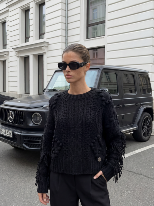 Sweter Jasper Czarny