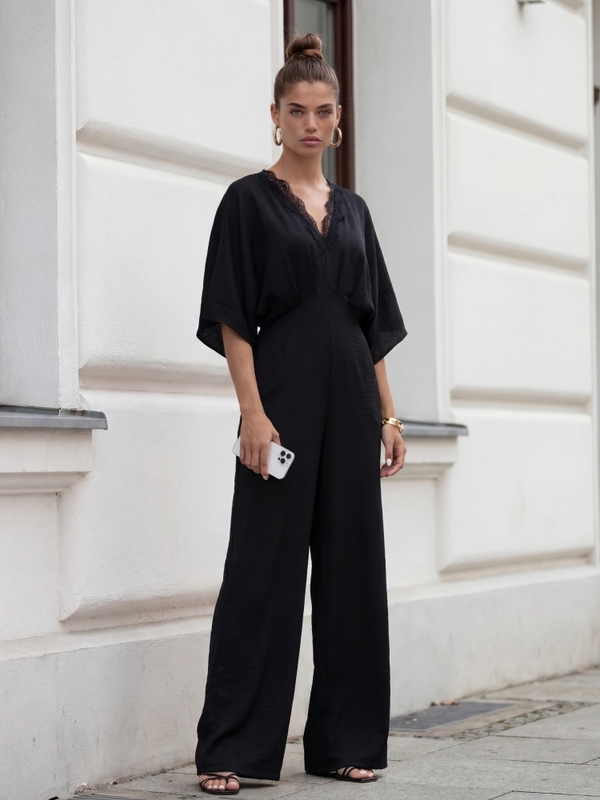 Kombinezon Kristeen Czarny