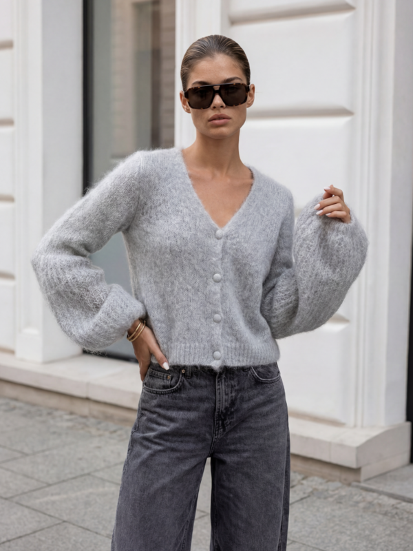 Sweter Peysel Premium Szary