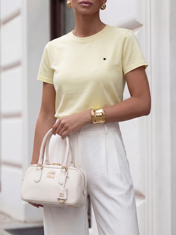 T-shrirt Marlon Mouse Żółty