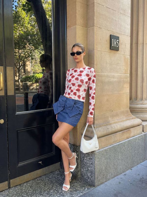 Bluzka Aurora Rose Ecru