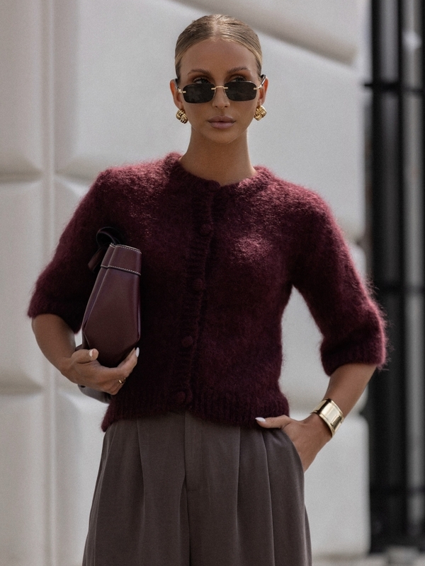 Sweater Daniel Premium Claret