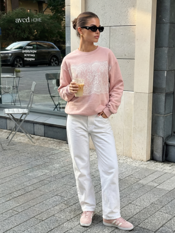 Bluza Lilianna Brudny Róż