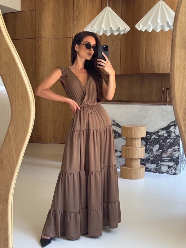 Dress Koria Brown