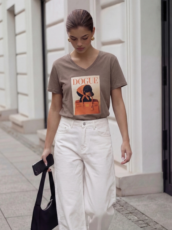 T-shirt Rosamund Dogue Latte