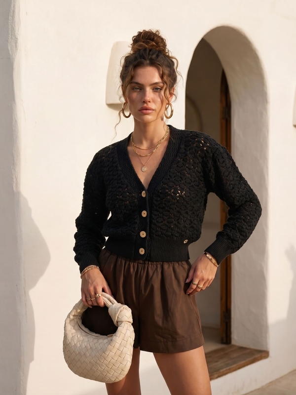 Sweter Luno Cocomore Czarny