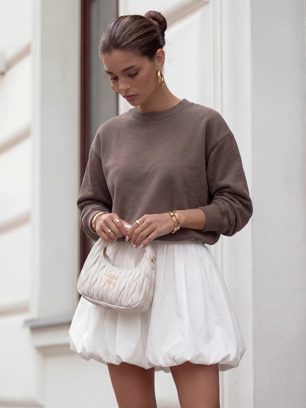 Sweatshirt Saria Brown