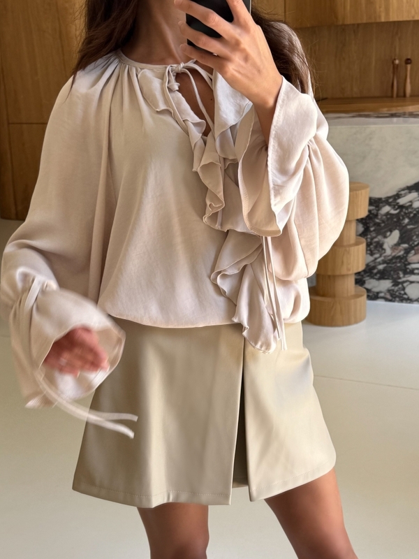 Shirt Franceska Beige