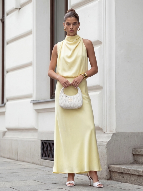 Sukienka Danielle Żółta