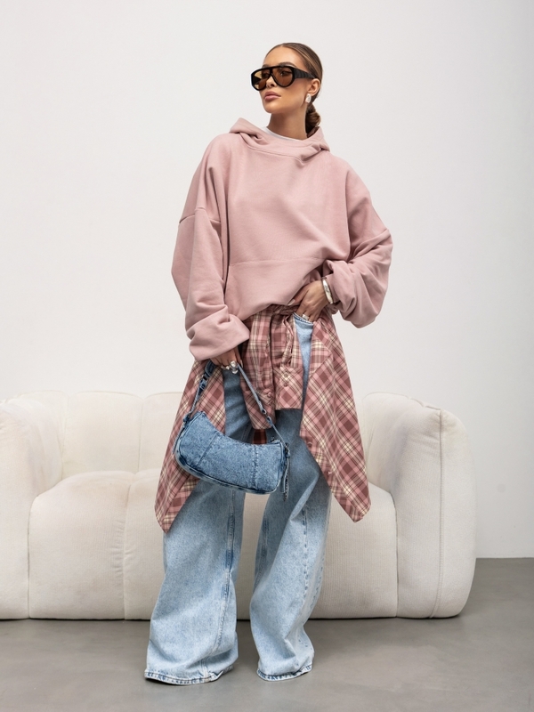 Bluza Bridie Brudny Róż