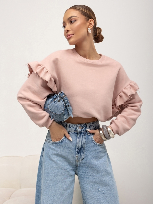 Bluza Nella Brudny Róż