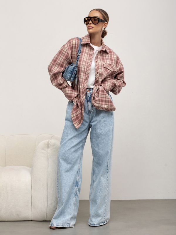 Koszula Winifred New Cream Różowa