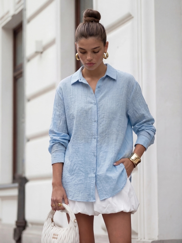 Koszula Tiffany Błękitna