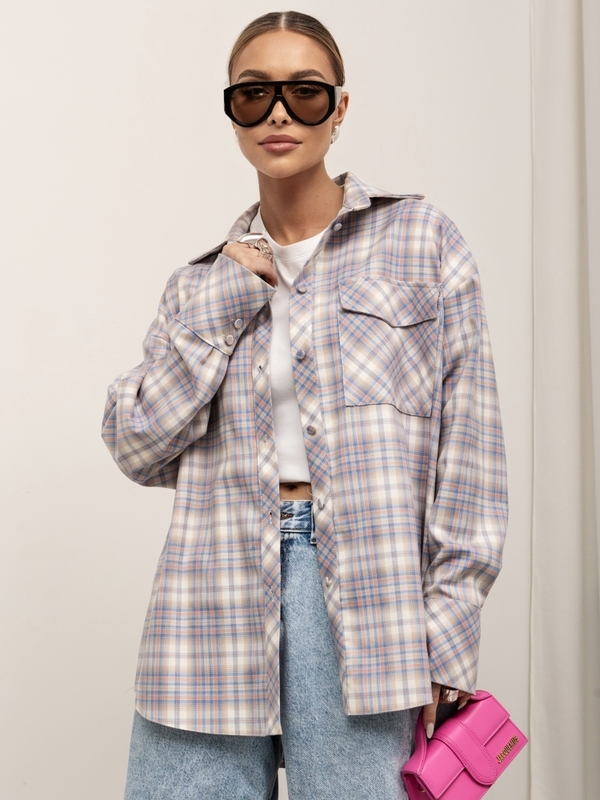 Koszula Winifred Blue Beżowa