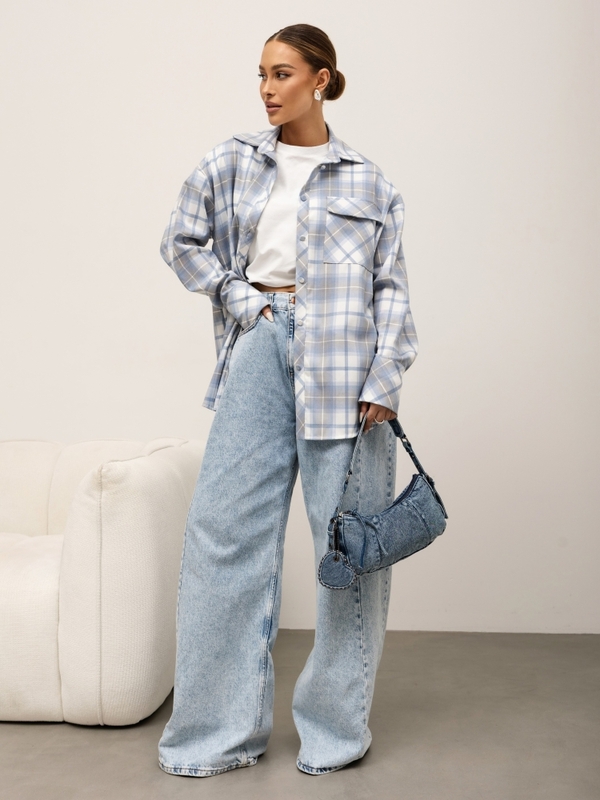 Koszula Winifred Gray Niebieska