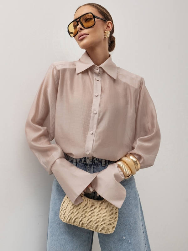 Koszula Flossie Beżowa