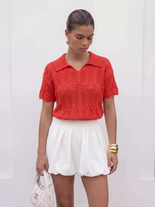 Sweter Gregory Czerwony