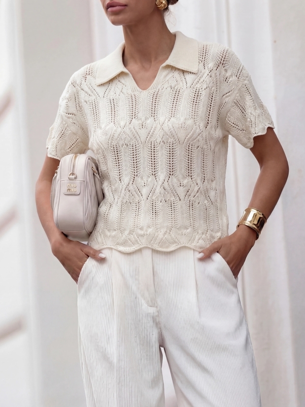 Sweter Gregory J. Beż