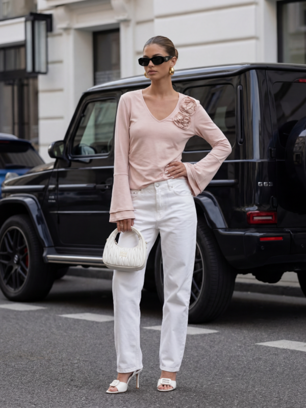 Bluzka Maudina Brudny Róż