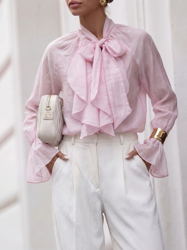 Koszula Danica Pudrowa