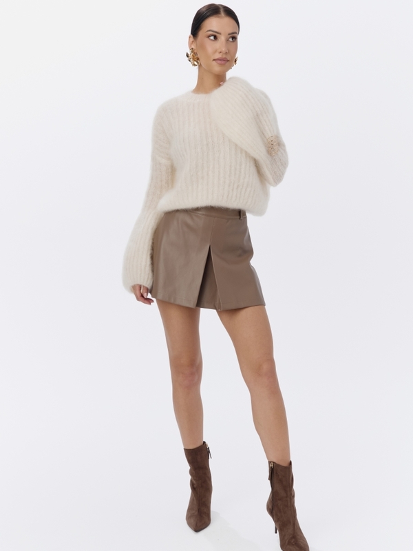 Sweter Rustin Bad Icon Ecru