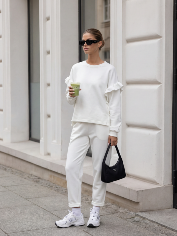 Spodnie Claudet Ecru