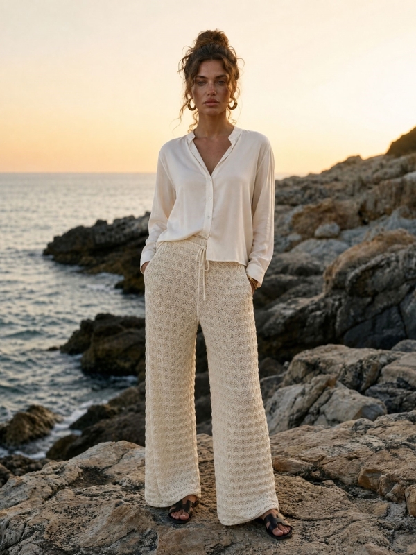 Pants Terrence Wave Premium L. Beige
