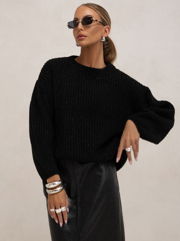 Sweter Barella Czarny
